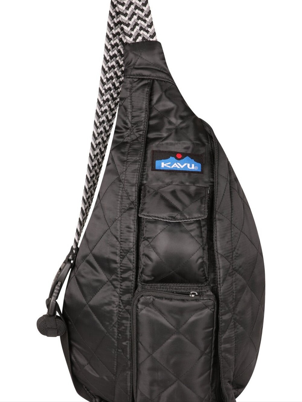 KAVU Original Rope Puff Diamond Quilted Sling Pack - Unisex